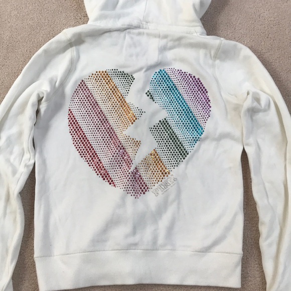 Victoria’s Secret full zip sweatshirt - Picture 2 of 8